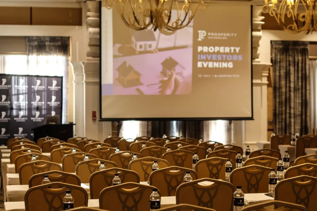 Property Investors Evening, Bloemfontein, hosted by Prosperity Enterprises