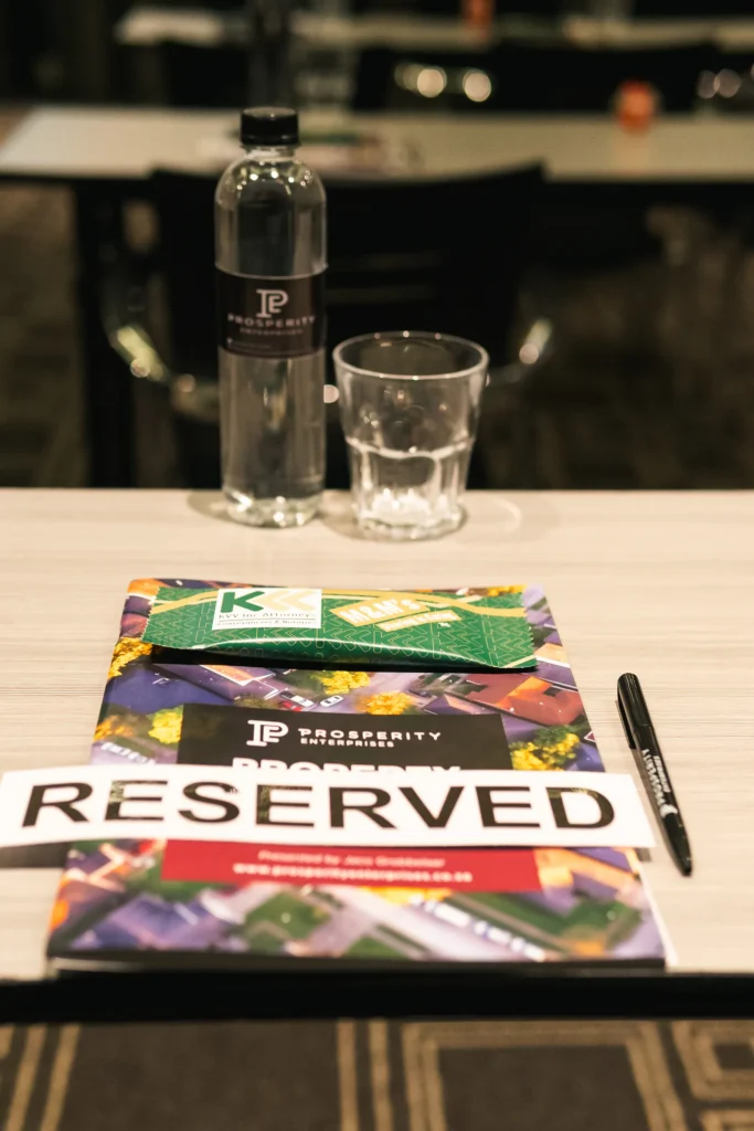 Property Investment Seminar, Pretoria, hosted by Prosperity Enterprises